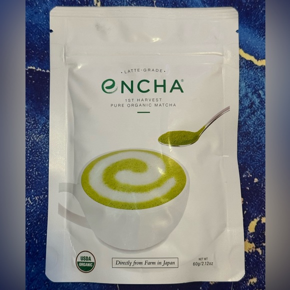 New - Encha Organic Latte Grade Japanese Matcha Green Tea From Uji, Japan (60g) - Picture 7 of 10
